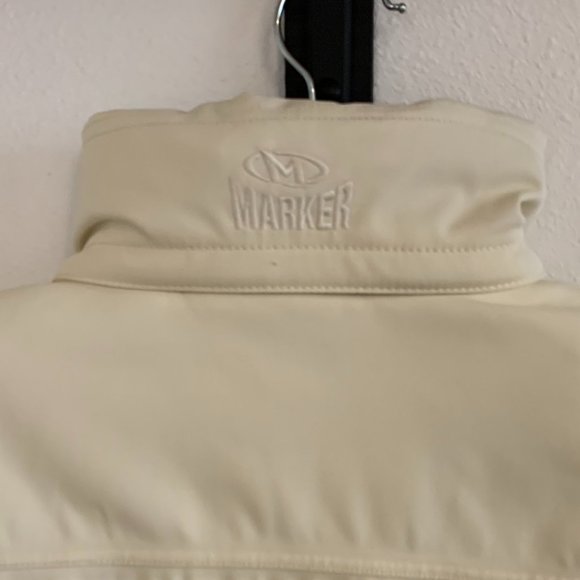 Marker Ski Jacket, Cream, Women's US 10 - Picture 5 of 13